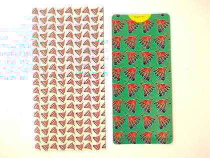 Lakshmi Padam Gift Envelopes and Card - white 3