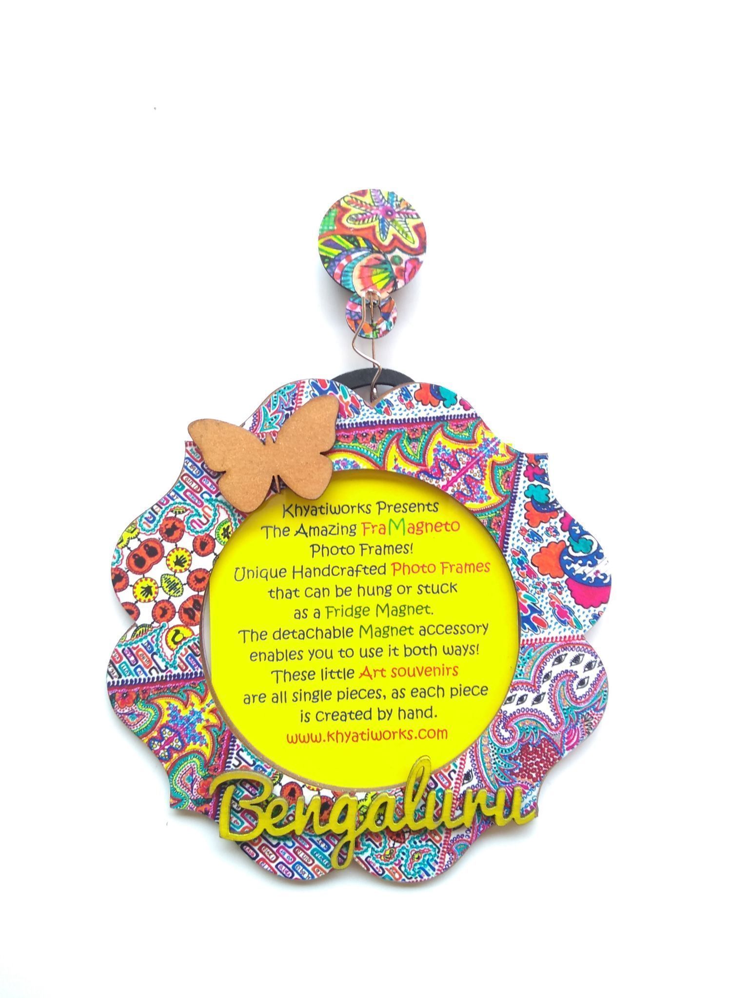 FRAMAGNETO The Story of Waves Art Frame - BENGALURU