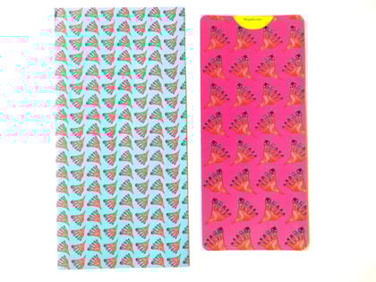 Lakshmi Padam Gift Envelopes and Card - light blue 2