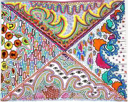 The Story of Waves Canvas Print