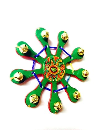 XMas Special Green Ferris Wheel Fridge Magnet