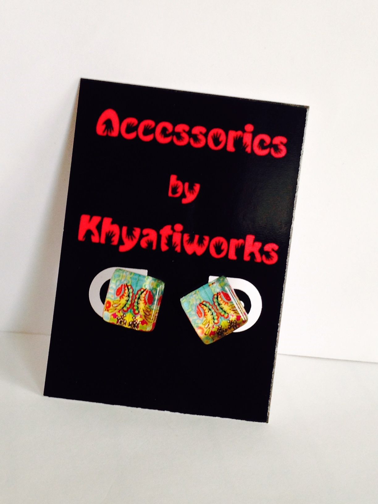 Classic Pastels Glass Studs