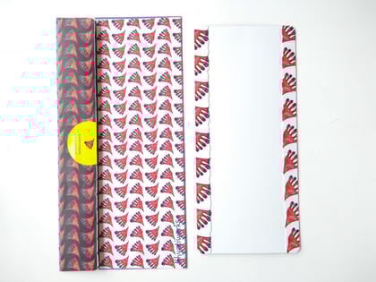 Lakshmi Padam Gift Envelopes and Card - blue 2