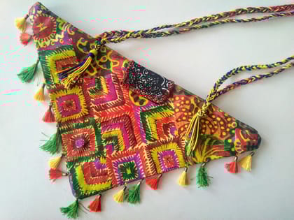 Jugni Phulkari ' Sling Bag