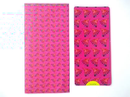 Lakshmi Padam Gift Envelopes and Card - pink