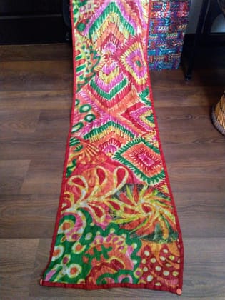 Phulkari Kota Silk Stole