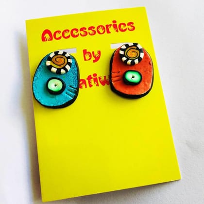 ONE - LIKE - ME Series - NOIN Clay Earrings