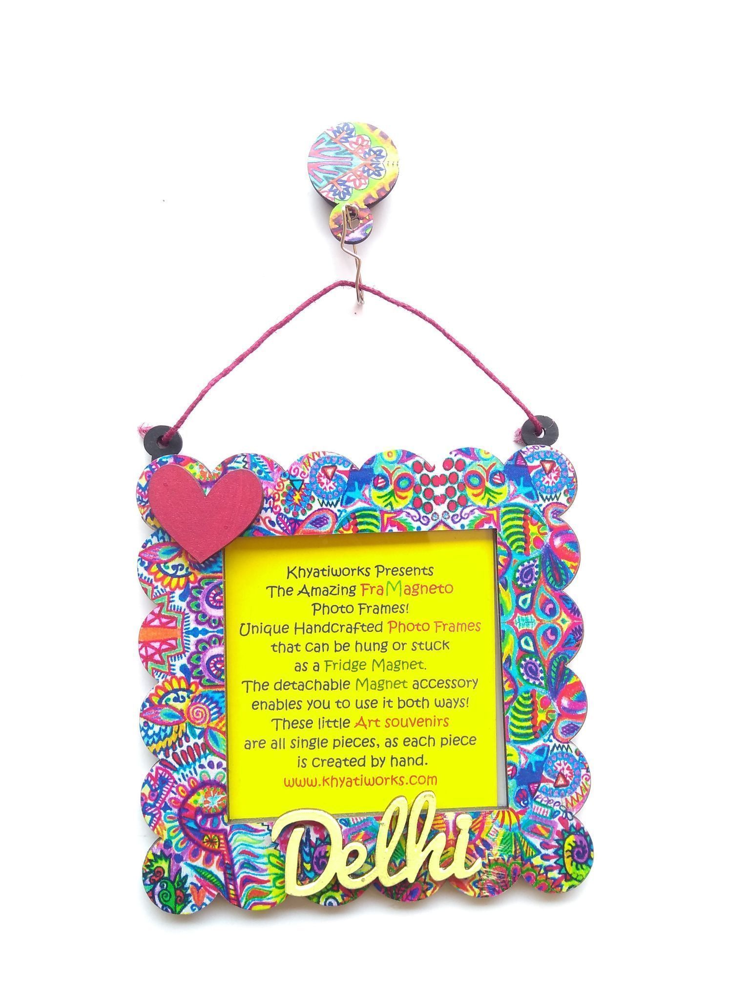 FRAMAGNETO Summer Trail Art Frame - DELHI