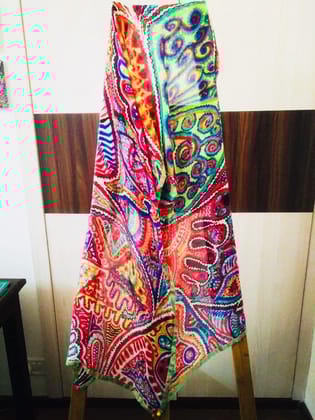 COLORFUL BEADS DETAIL STOLE