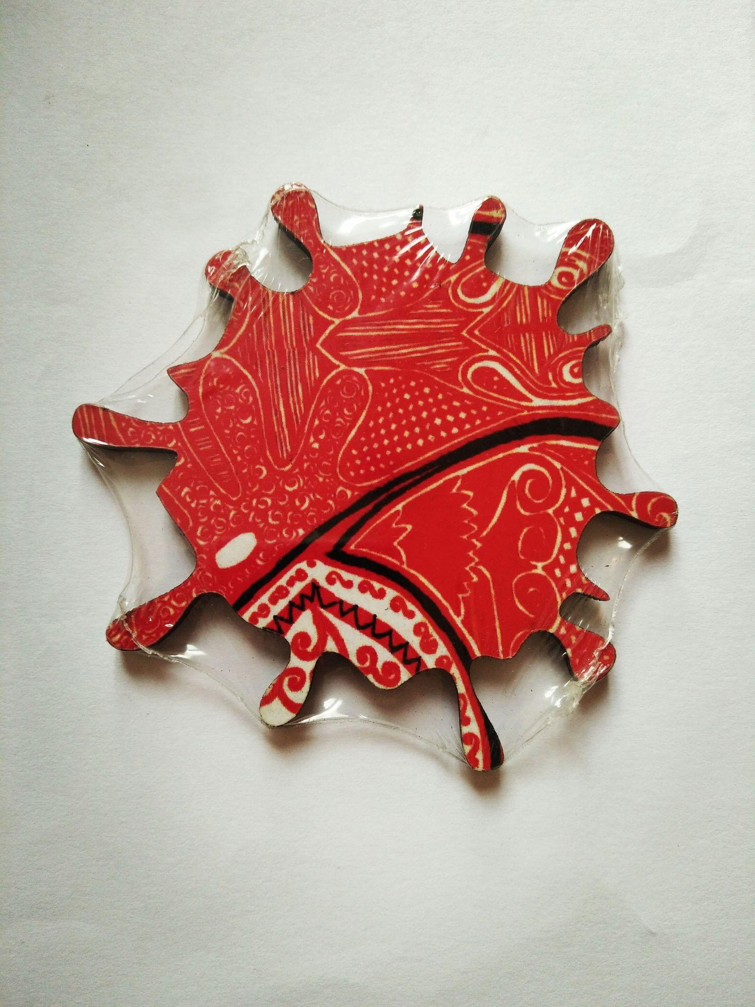 KHYATI'S ENIGMA ARTWORK MINI COASTER