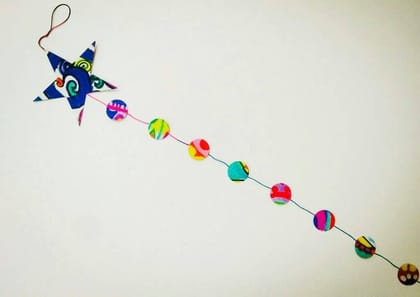COLORFUL SMALL CIRCLE BUNTING