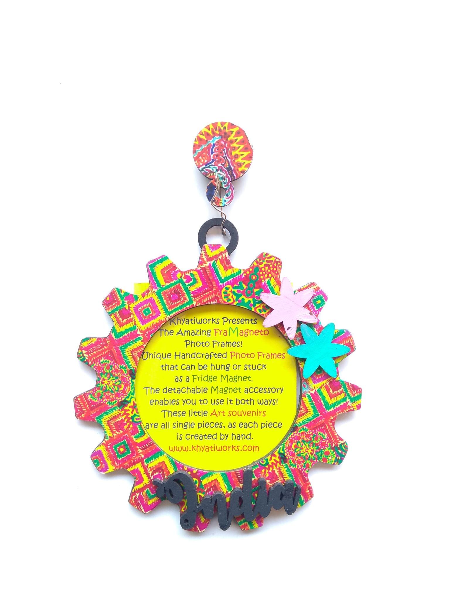 FRAMAGNETO KHYATI'S PHULKARI Art Frame - india