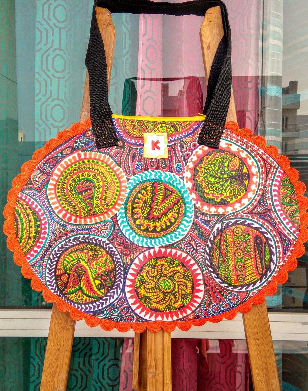 Victorian Paradise ' Oval Tote Bag