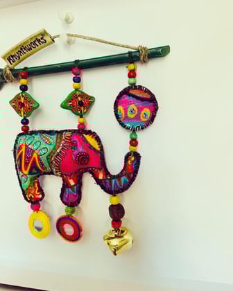 Gajapati and Ball Mini Hanging