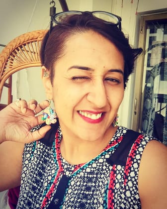 My-Flora Clay Earrings