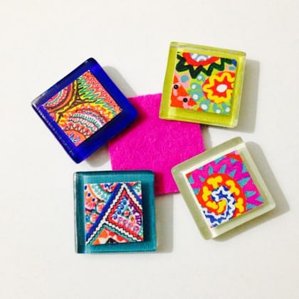 Quado-Fun Fridge Magnet