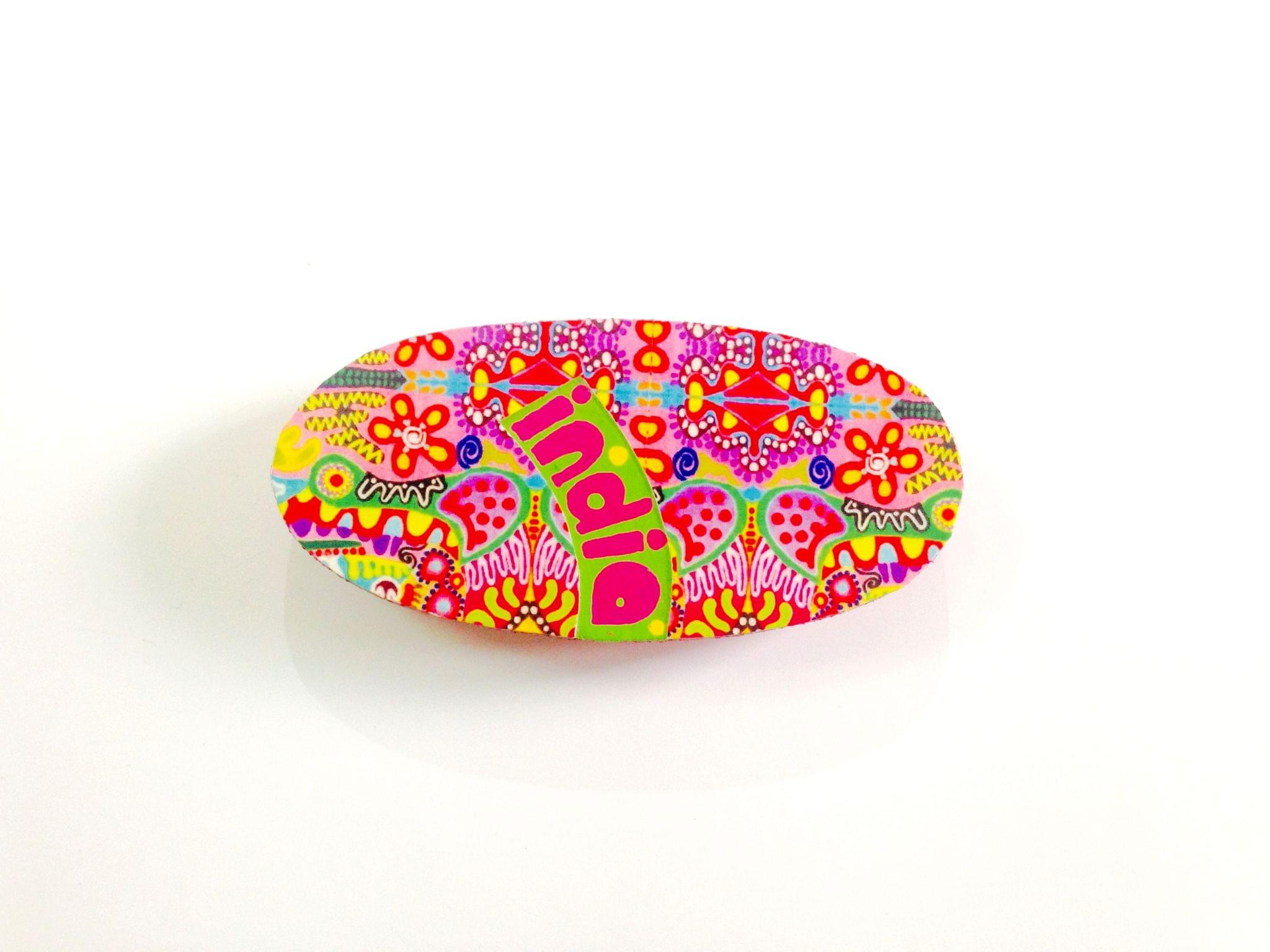 Colorama Oval India Wooden Magnet