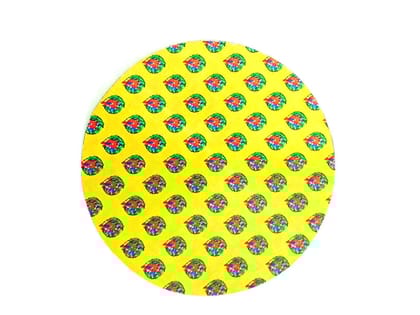 Mor Pankh Round Table Mats - 6 inches