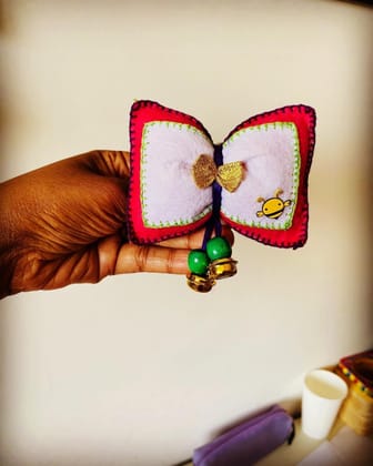 The Naughty Monster Bowtie - Marshmallow Candy The Naughty Monster Bowtie - Marshmallow Candy