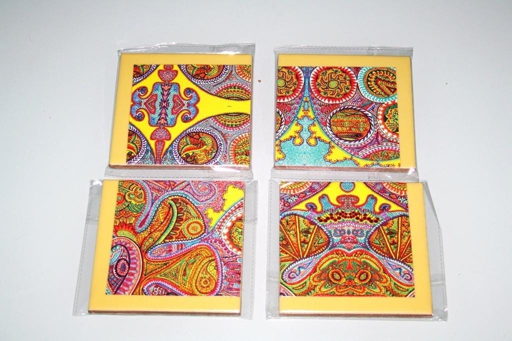 The Elements Border Coasters