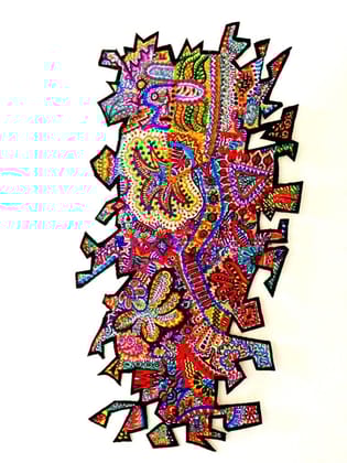 StructurA - Handpainted Bookmark