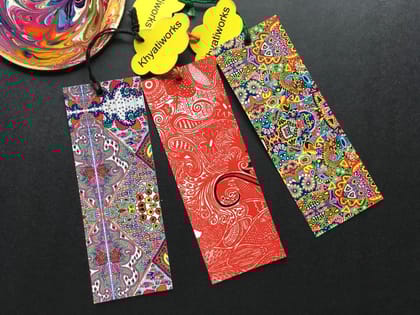 color me Set of 3 Bookmarks