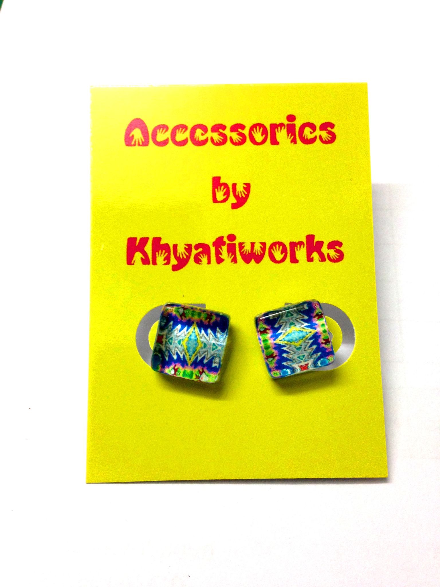 EleKtriK Glass Studs