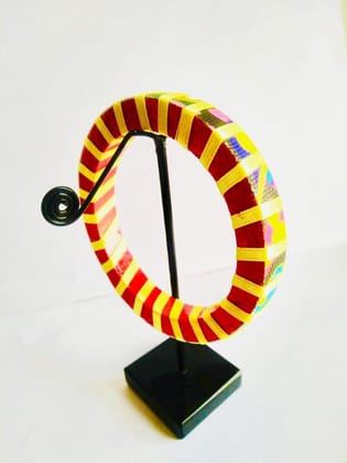 Summer Cooler - Cheery Yellow and Red Bangle