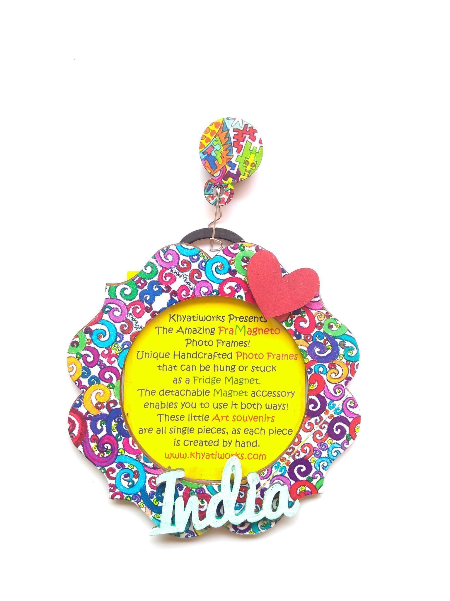 FRAMAGNETO FLOROSPHERE Art Frame - india 1