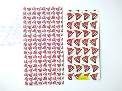 Lakshmi Padam Gift Envelopes and Card - white 2