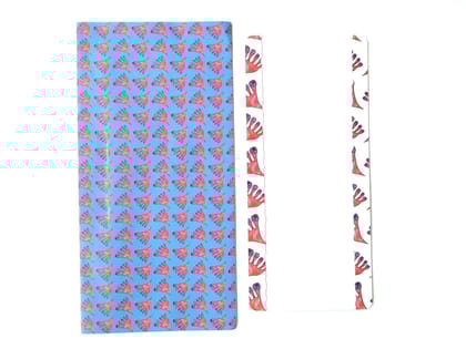 Lakshmi Padam Gift Envelopes and Card - blue 3