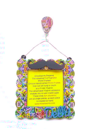 FRAMAGNETO Colorisma Art Frame WITH MOUSTACHE - delhi