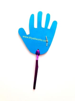 Haath-ee Bookmark with a small embellishment