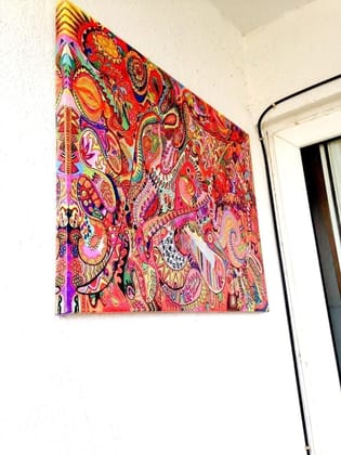 Panorama Artwork Canvas Print