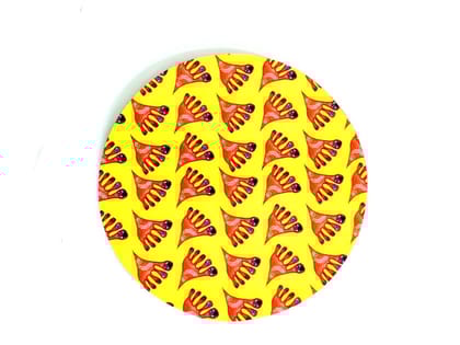 Lakshmi Round Table Mats - 6 inches