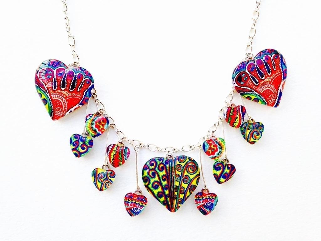 Heartistic Glass Necklace