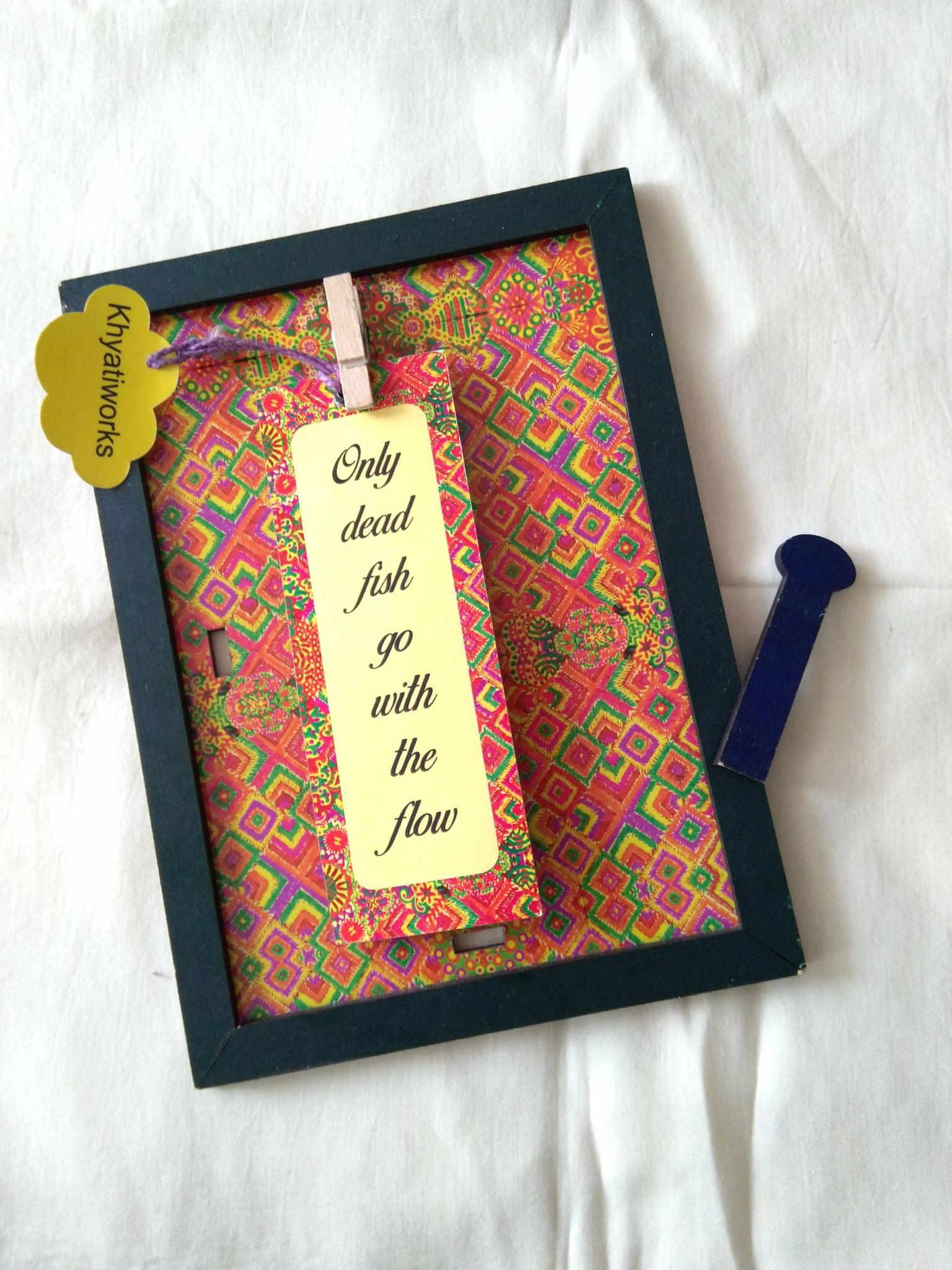 Phulkari Artwork Photo Frame