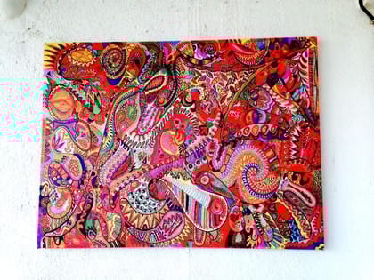 Panorama Artwork Canvas Print