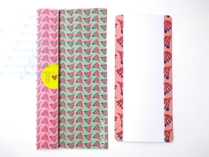 Lakshmi Padam Gift Envelopes and Card - white 2