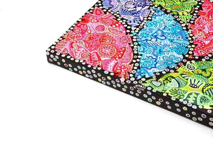 Vibgyorise Canvas Print