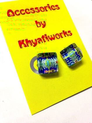 EleKtriK Glass Studs