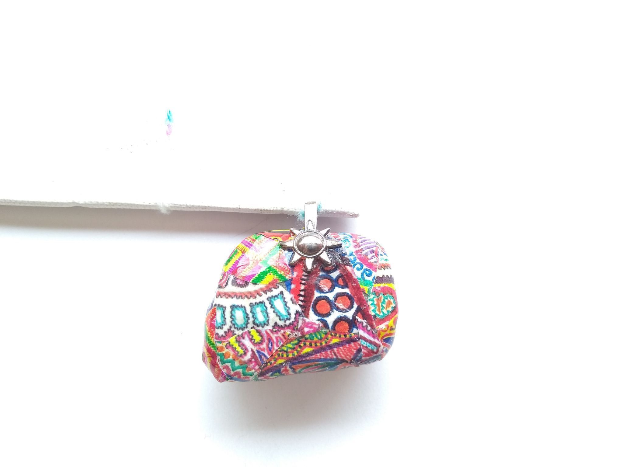 Psychedelic awesomeness handmade Pendant number 5