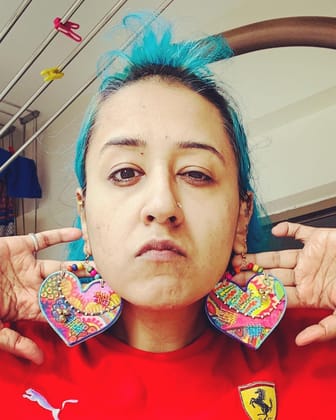 Heartsy Chunky Heart Earrings