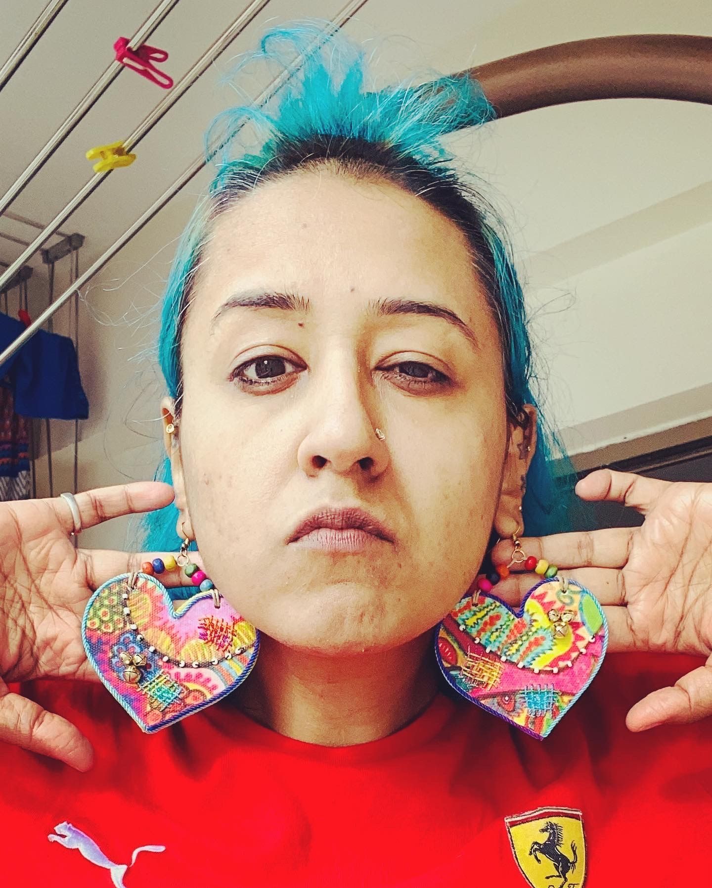 Heartsy Chunky Heart Earrings