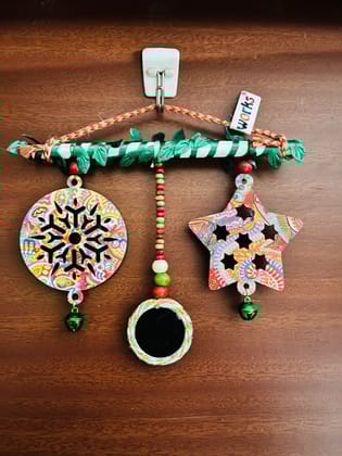 XMas special hangings - Ornament and star - for door or wall