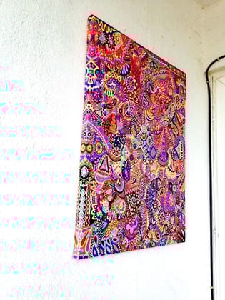 When Colors Speak Canvas Print 18X24 inches