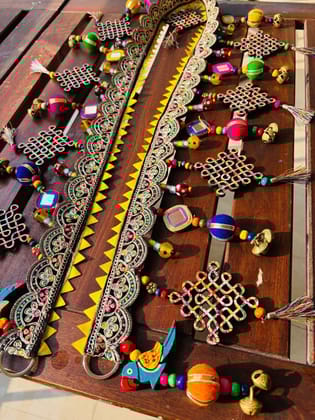 NAYANTARA: Handcrafted Sustainable Toran by Khyatiworks