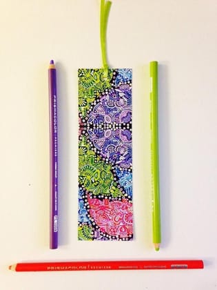 Vibgyorise Bookmarks - 'Berries-n-Lime'