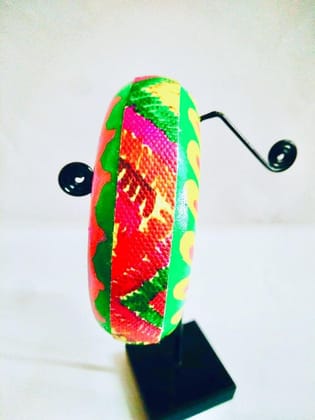 A Quirky Affair - Vibrant Green Phulkari Bangle