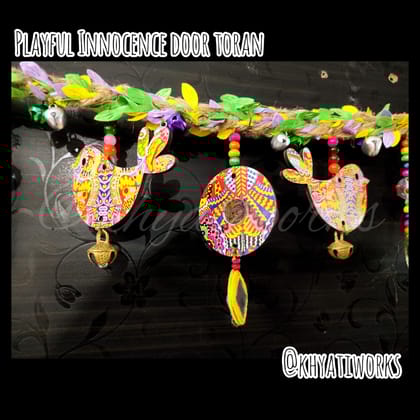 The "Playful Innocence" Door Toran